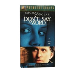 6/$15 Don't Say A Word 20th century fox home vhr video tape